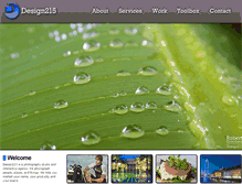 Tablet Screenshot of design215.com